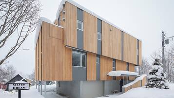 Fassade der Unterkunft