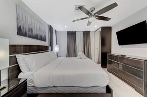 5 bedrooms, iron/ironing board, travel cot, free WiFi