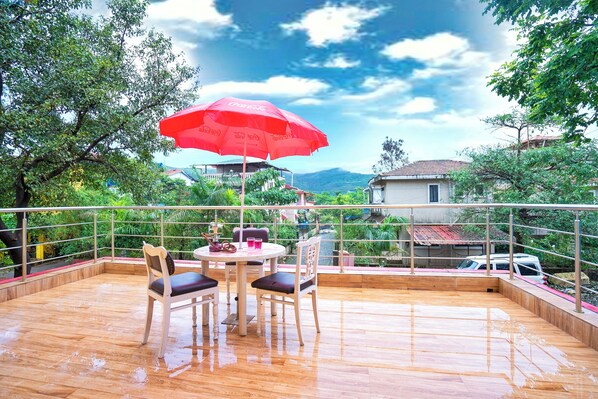 Façade de l’hébergement