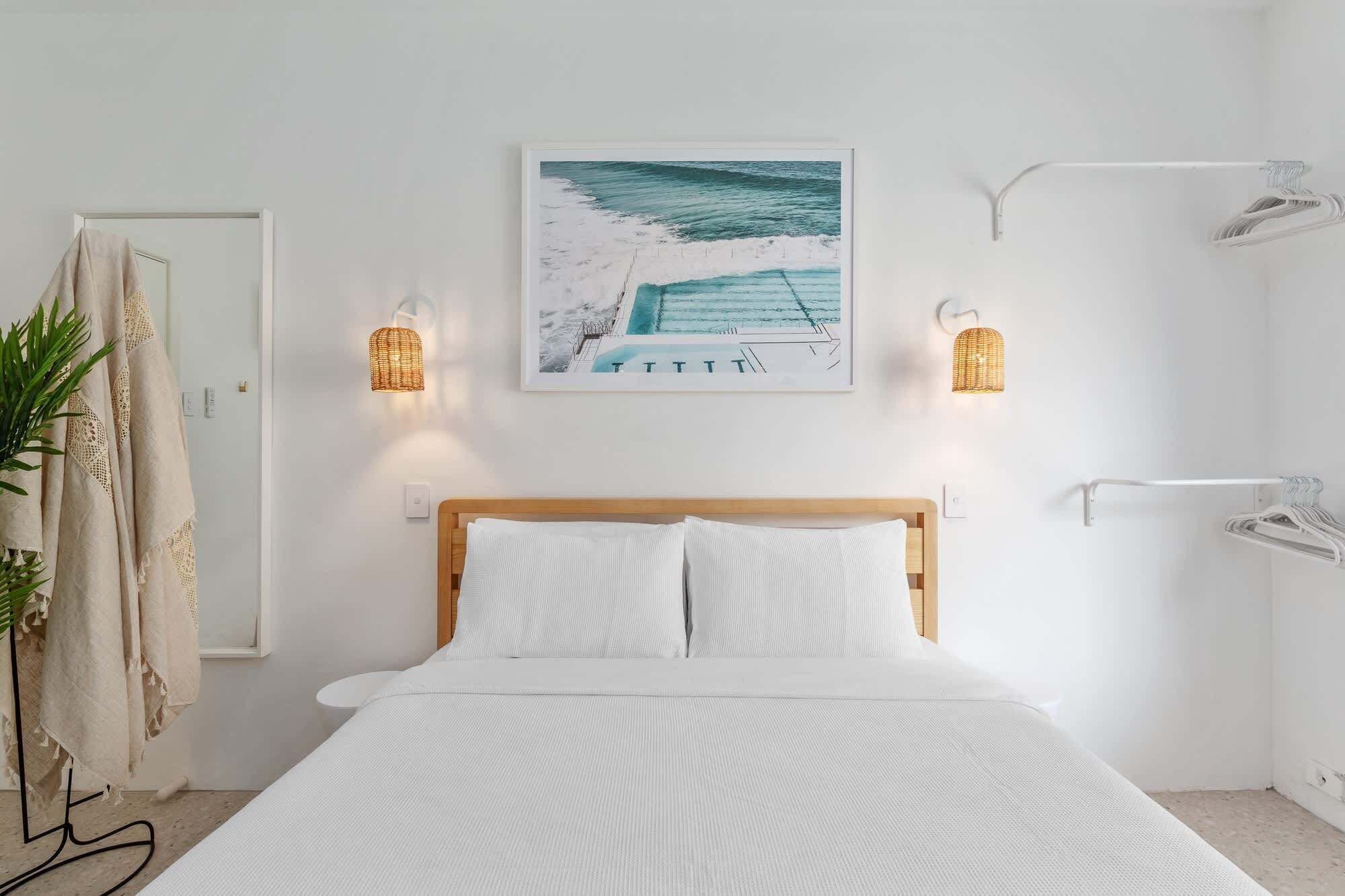 1 bedroom, desk, iron/ironing board, WiFi