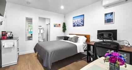 Cozy Downtown San Jose Suite Private Entry Private Bath SJSU + AC