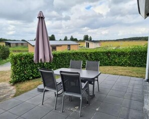 Balcony - Chalet for 4 People, Fully Equipped (Schoonloo)