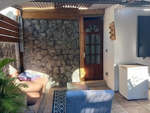 Terrace/patio - VILLA DES FILAOS FACING THE LAGOON (Saint-Leu)