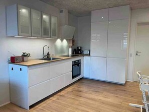 Apartment, 2 Bedrooms, Accessible, Ocean View | Interior - Cozy Ocean View Apartment in Hoyvík, Faroe Islands (Hoyvík)
