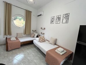 1 sovrum, strykjärn/strykbräda, gratis wi-fi och sängkläder