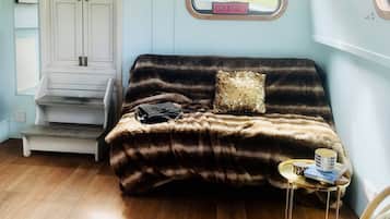 Huis, 1 slaapkamer, balkon | Interieur