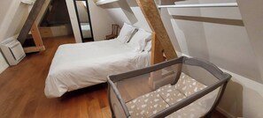 2 bedrooms, desk, iron/ironing board, travel cot - Le Bois Flotté on the banks of the Loire between city and nature (Saumur)