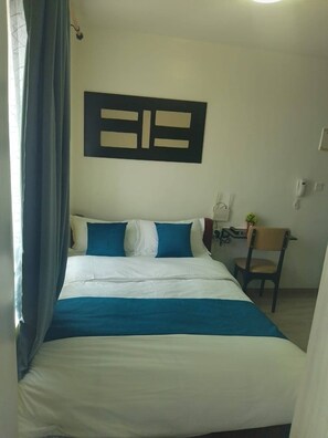 1 soverom, strykejern/-brett, wi-fi (inkludert) og sengetøy