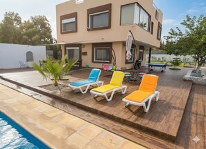 Terrace/patio - Villa au milieu de la foret de Ras Jebel et a 300 mètres de la plage Swisri (Ras Jebel)