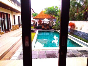 Superior Room | View from room - Villa Sabasanti (Blahbatuh)
