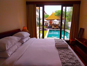 Premium bedding, free WiFi, bed sheets - Villa Sabasanti (Blahbatuh)