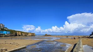 On the beach