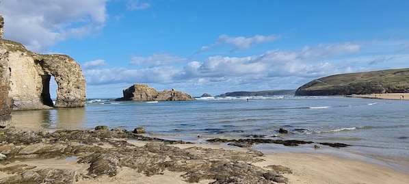 Tæt på stranden