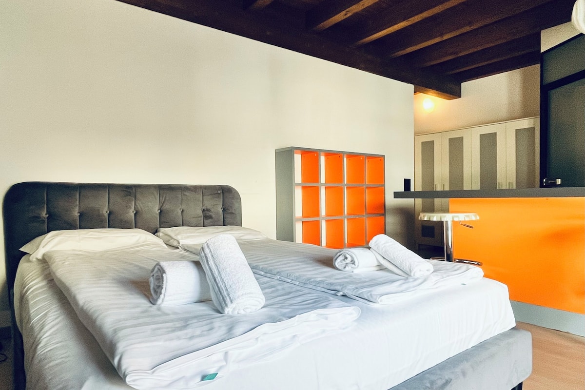 Monolocale Standard | 1 camera, insonorizzazione, Wi-Fi gratuito