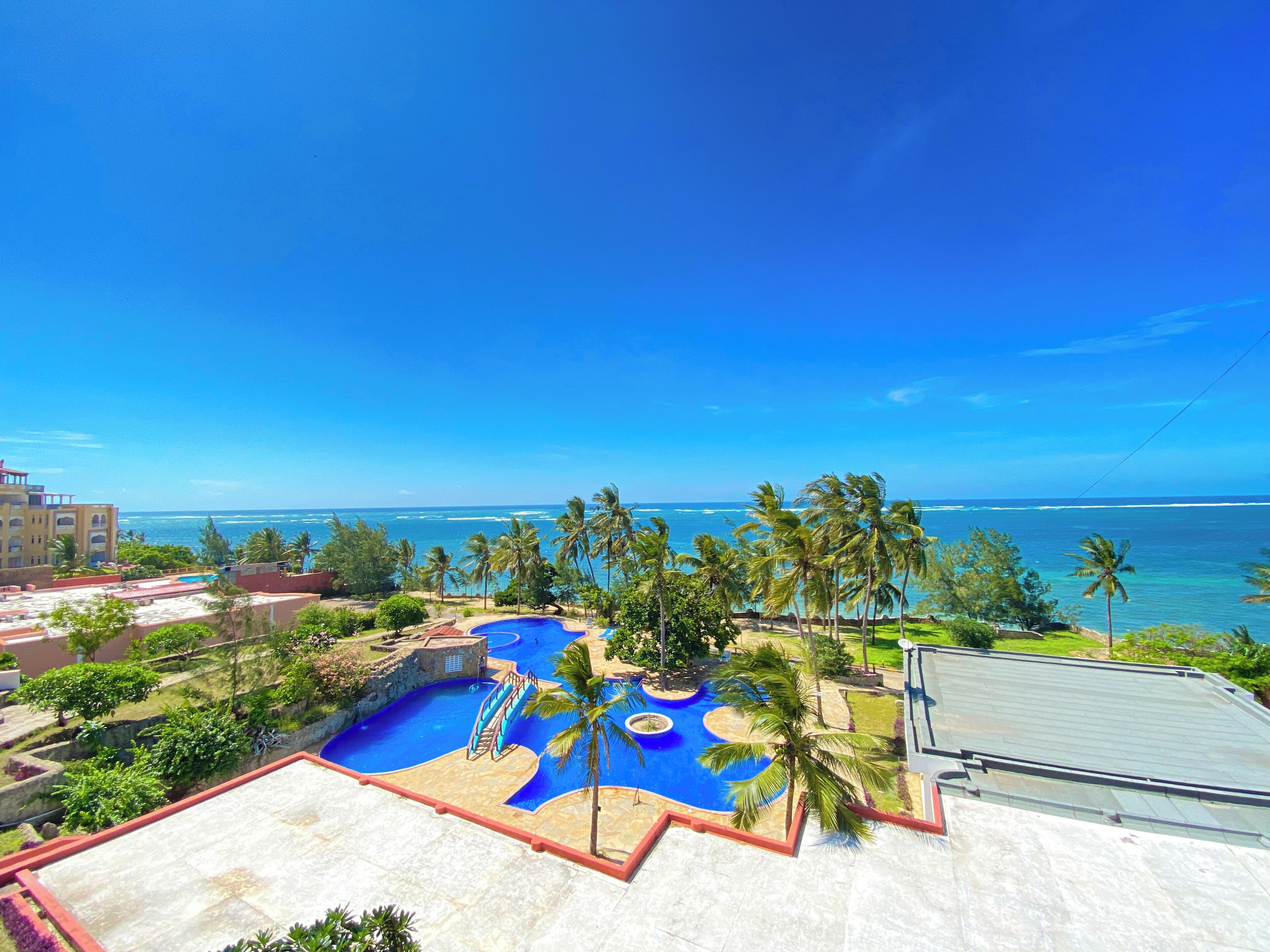 On the beach, white sand