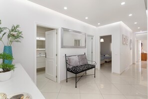 Apartment, 3 Bedrooms, Smoking, Balcony | Living room | Flat-screen TV