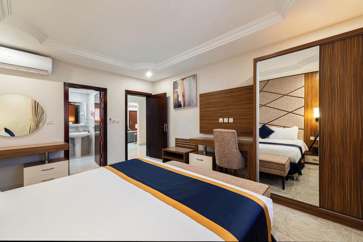 In-room safe, blackout curtains, iron/ironing board, free WiFi