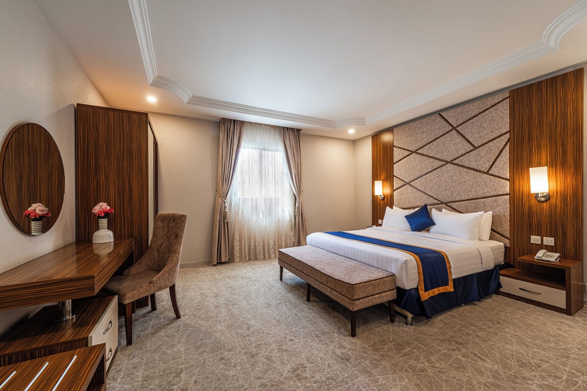 In-room safe, blackout curtains, iron/ironing board, free WiFi