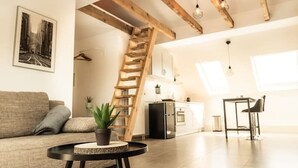 Smart TV - Central studio - loft with WLAN & parking space (Nordhorn)