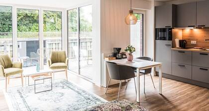 "Vechte-Garten" Neubau mit Blick aufs Wasser & PP