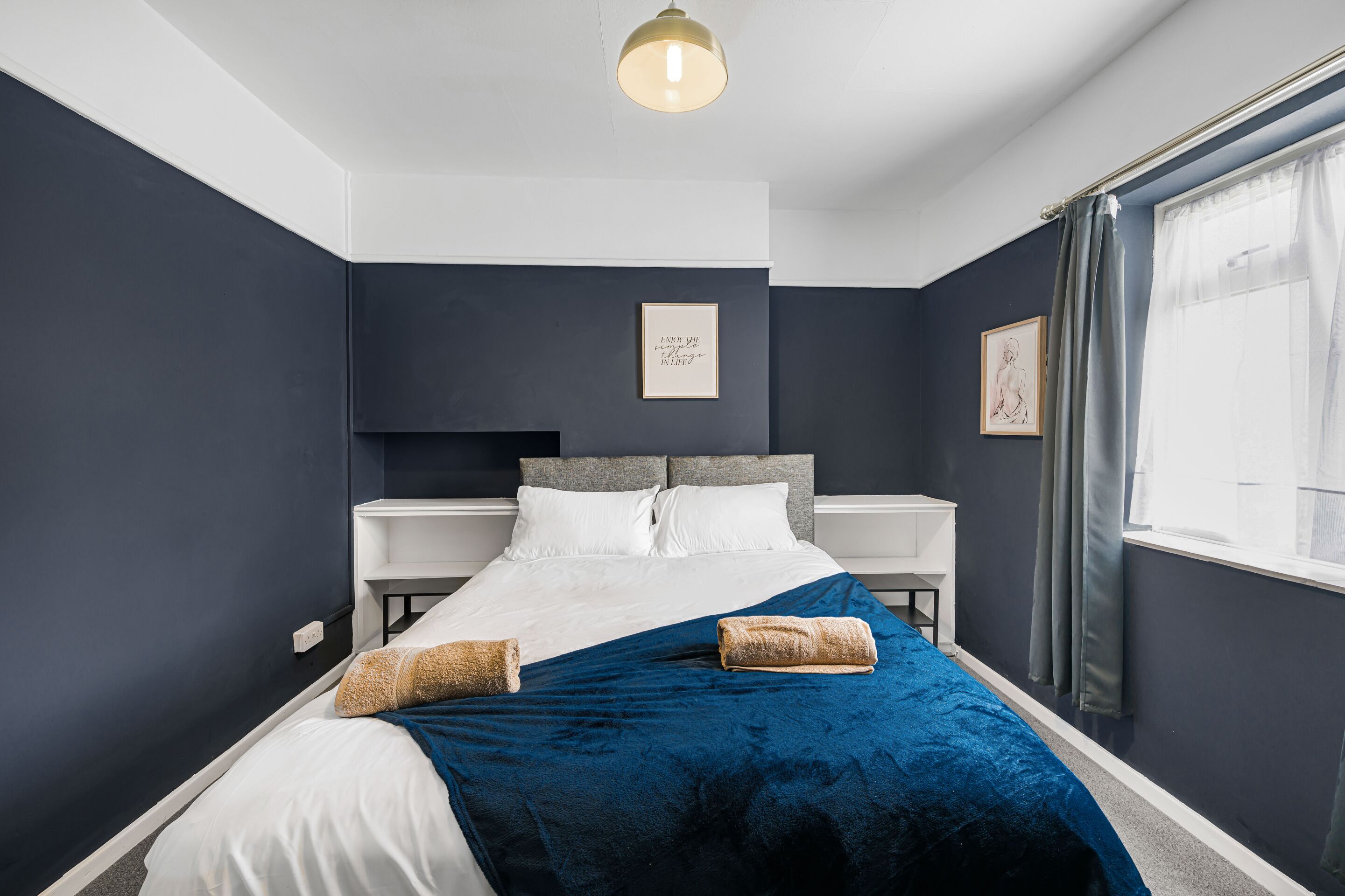 4 bedrooms, iron/ironing board, travel cot, free WiFi