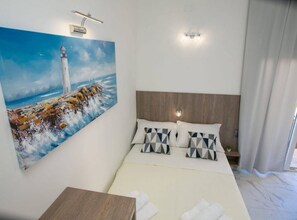 Studio (Studio With Balcony) | 1 bedroom, free WiFi - Apartments Sun Dance 2 With Heated Pool (Novalja)