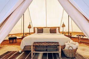 Luxury Tent | 1 bedroom, bed sheets - Magic Camps Wahiba Sands (Bidiya)