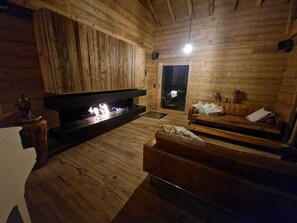 Interior - Brand-new luxury chalet 1.5km from village center and ski slopes (Saint-Gervais-les-Bains)