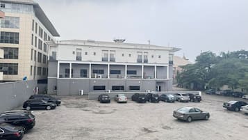 Façana frontal de l'allotjament