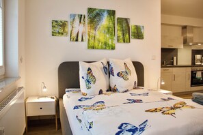 1 soverom, strykejern/-brett, wi-fi og sengetøy