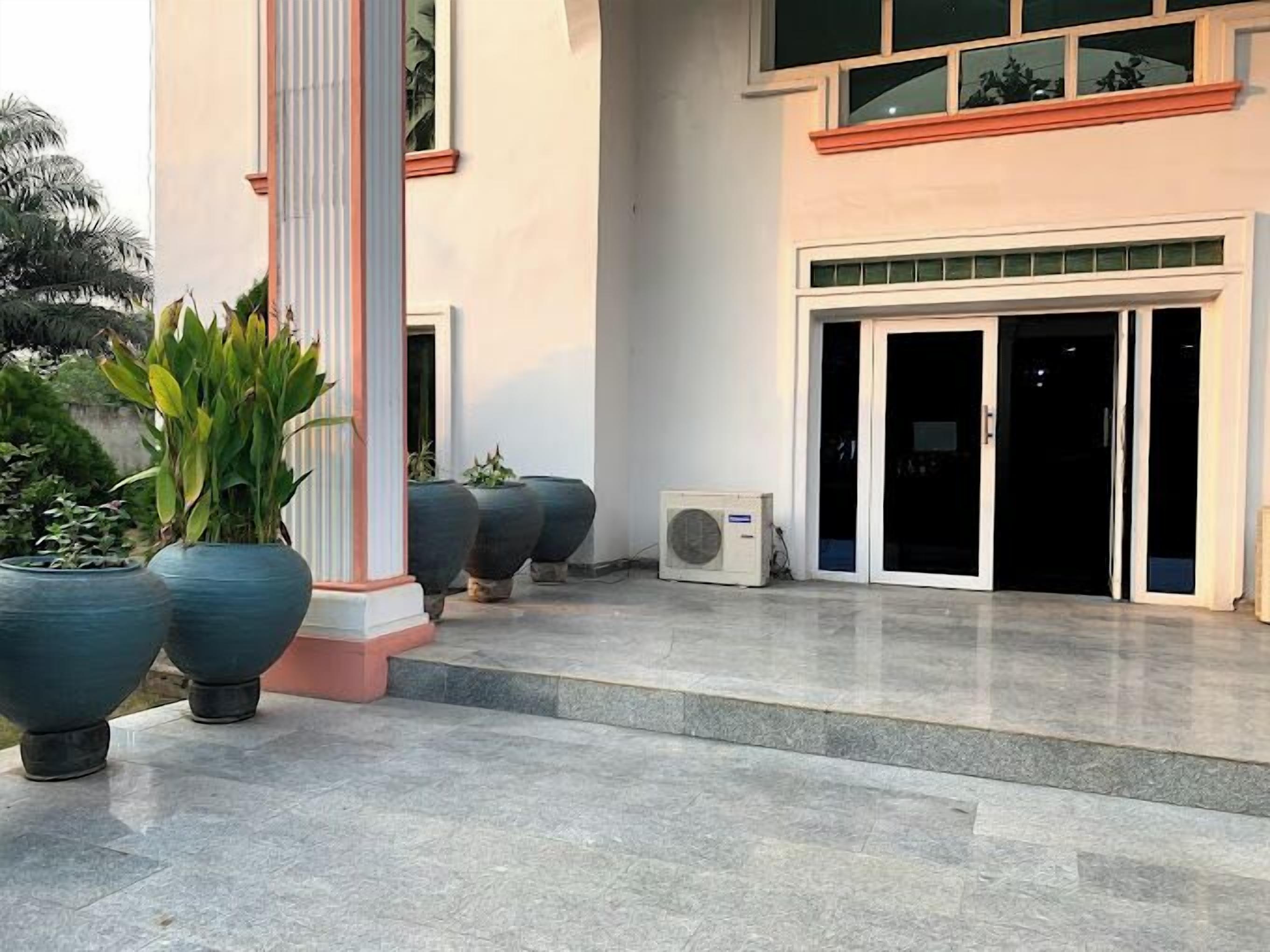 Façade de l’hébergement