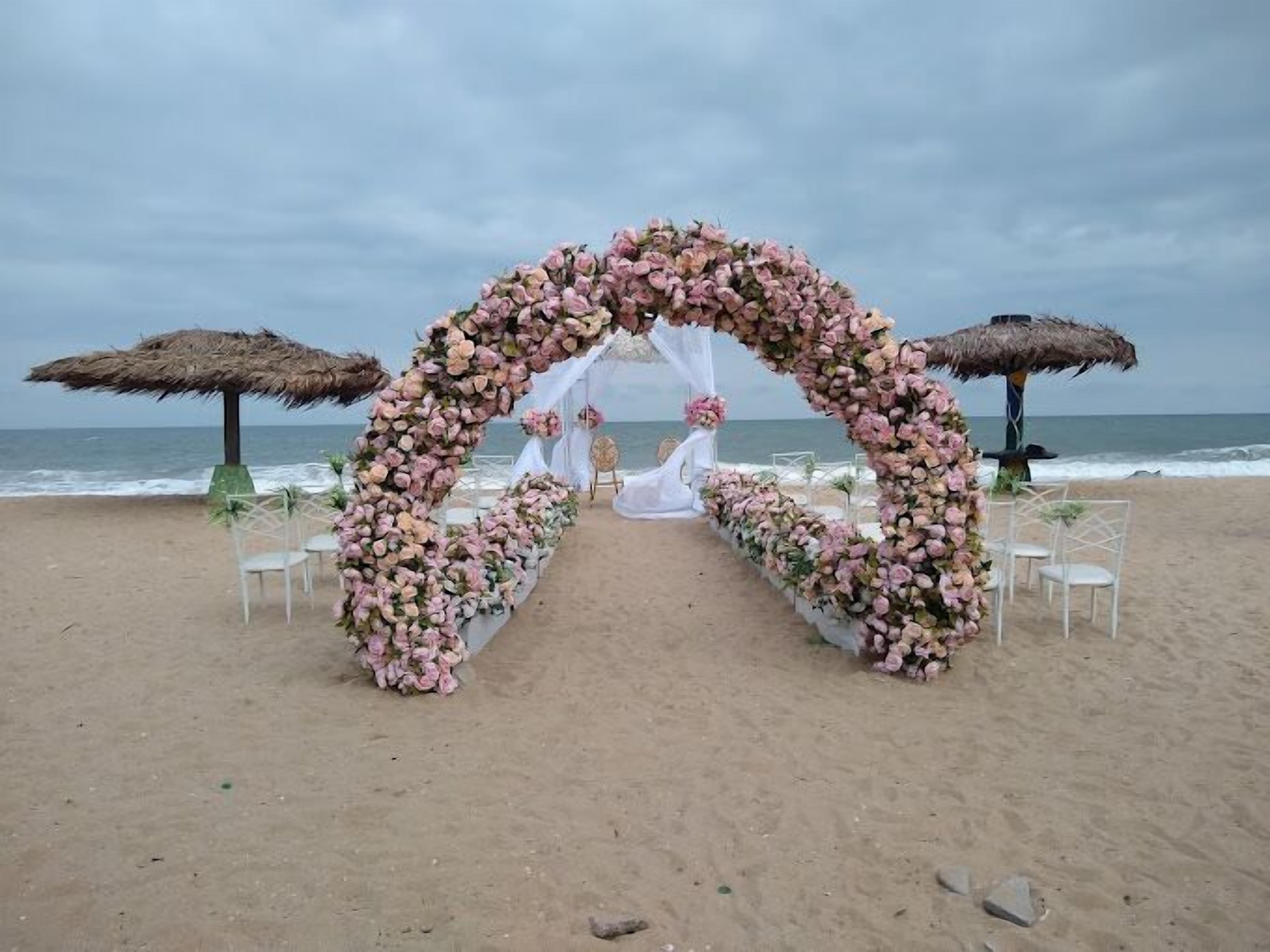 Espace mariage en plein air