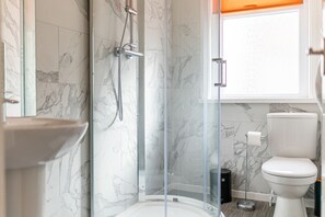 Shower, hair dryer