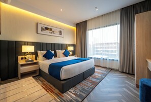 Junior-sviitti | Äänieristys, silitysrauta/-lauta, ilmainen Wi-Fi