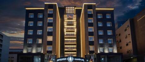 Overnatningsstedets facade