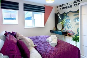 1 soverom, strykejern/-brett, reiseseng for barn og wi-fi (inkludert)