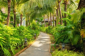 Vue sur le jardin