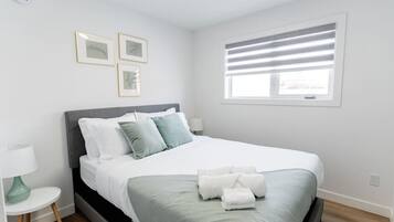 2 slaapkamers, een bureau, wifi, beddengoed