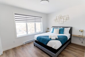 2 chambres, bureau, Wi-Fi, draps fournis