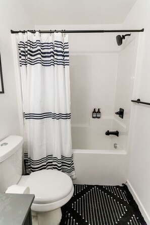 Hair dryer, towels