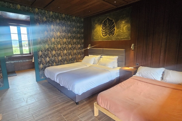 Deluxe Double Room, Mountain View | Hypo-allergenic bedding, minibar, individually decorated