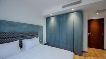 Superior Apartment, 2 Bedrooms, City View | Egyptian cotton sheets, premium bedding, WiFi (free)