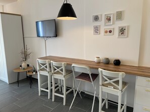 Appartement, 1 chambre, fumeurs, balcon | Salle à manger
