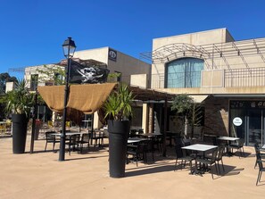 Udendørs spisemuligheder