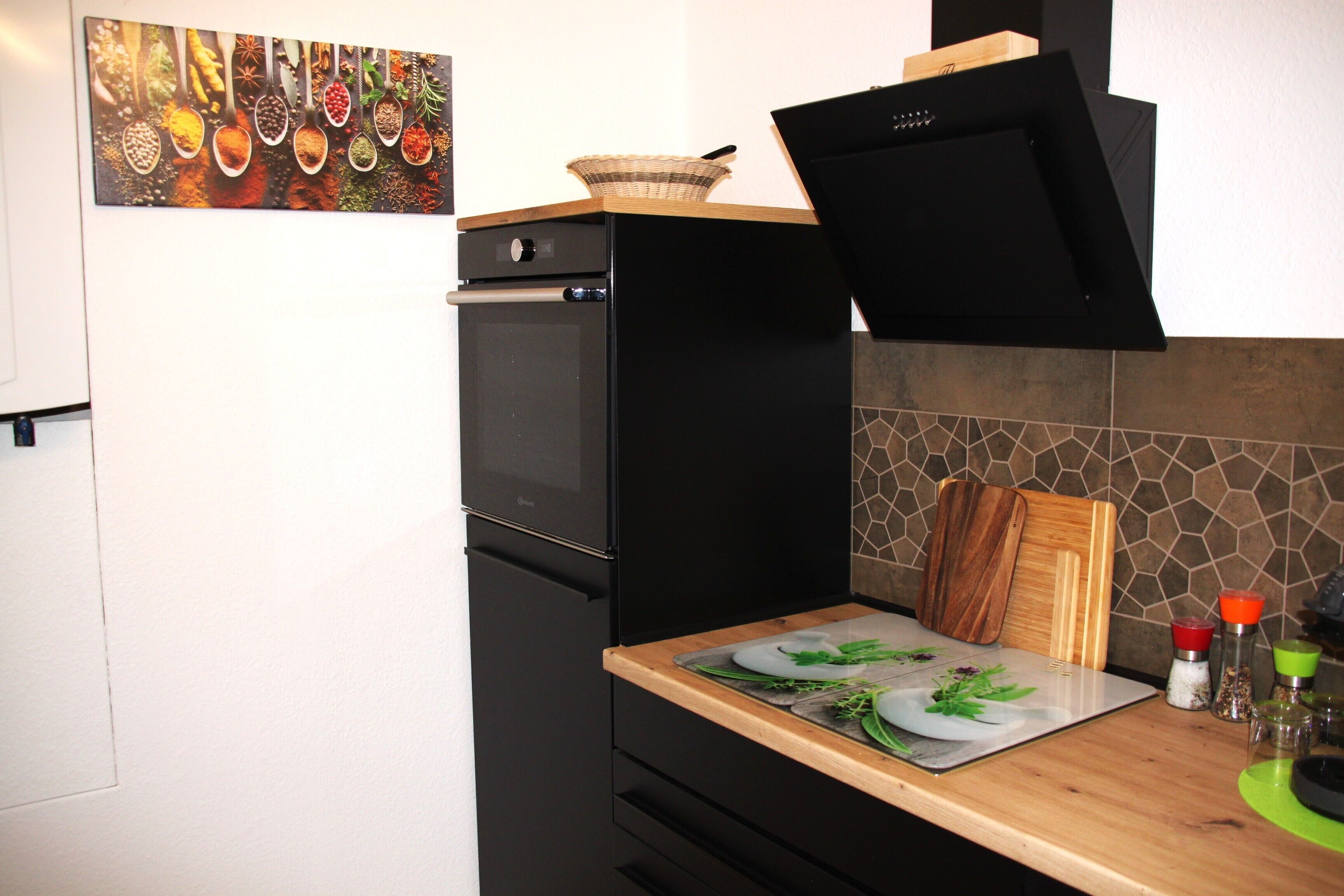 Kühlschrank, Herdplatte, Geschirrspüler