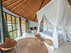 Villa, 2 Bedrooms, Private Pool, Ocean View | In-room safe, iron/ironing board, free WiFi, bed sheets