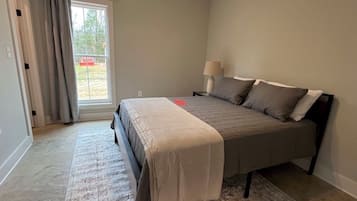 2 bedrooms, in-room safe, iron/ironing board, WiFi