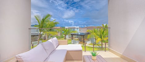 Vue depuis le balcon