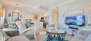 Condo, Multiple Beds, Balcony, Garden View (Coronado 302) | Living area | 42-inch flat-screen TV with digital channels