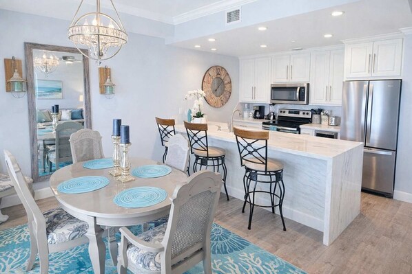 Condo, Multiple Beds, Balcony, Garden View (Coronado 302) | Dining - Coronado 302 (South Padre Island)